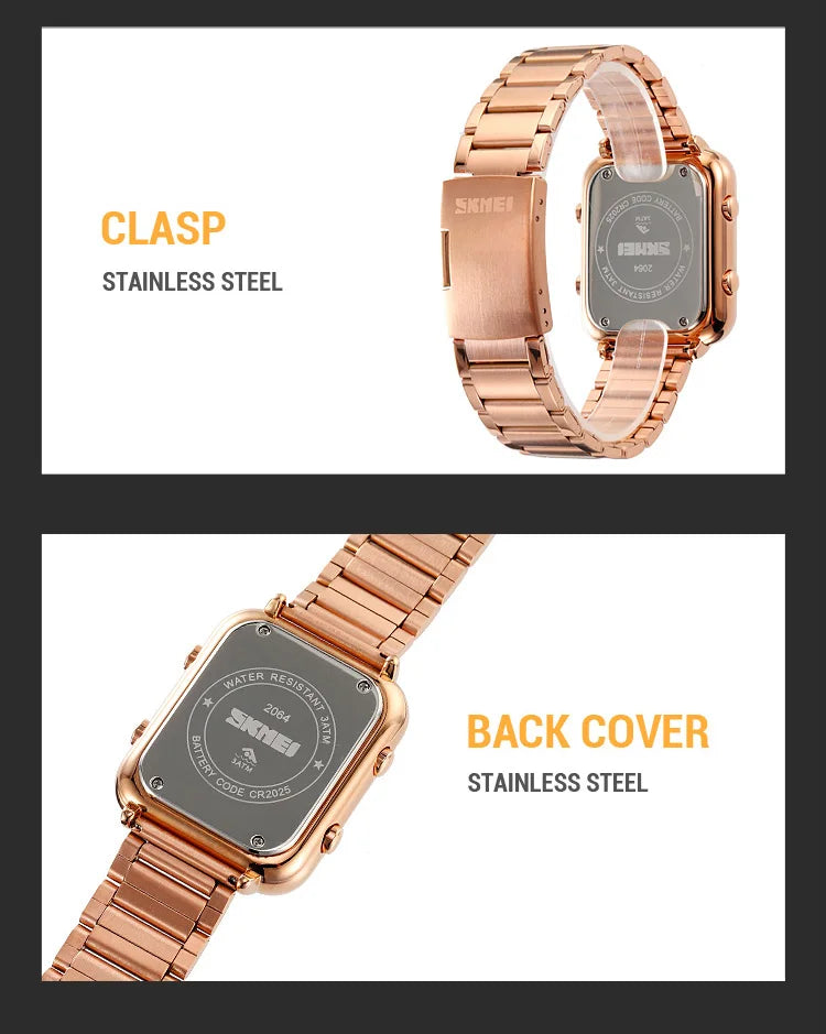 SKMEI Muslim Azan Digital Watches Men's Watch For Men Prayer With Qibla Compass Adhan Alarm Hijri Islamic Wristwatches Clock