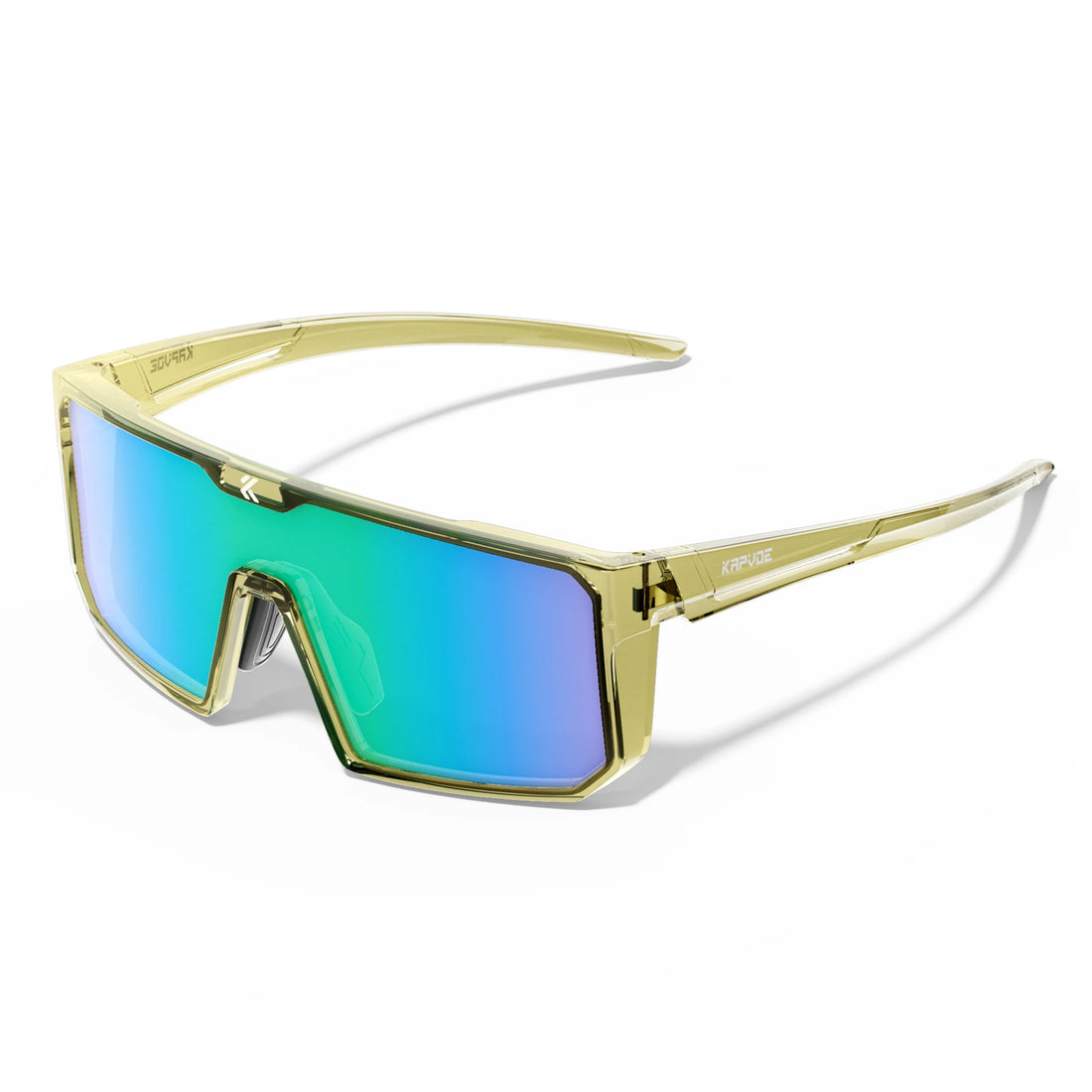 KAPVOE Polarized Cycling Glasses Sports Sunglasses for Men Women, UV400 Protection MTB Bicycle Baseball Mountain Bike Glasses