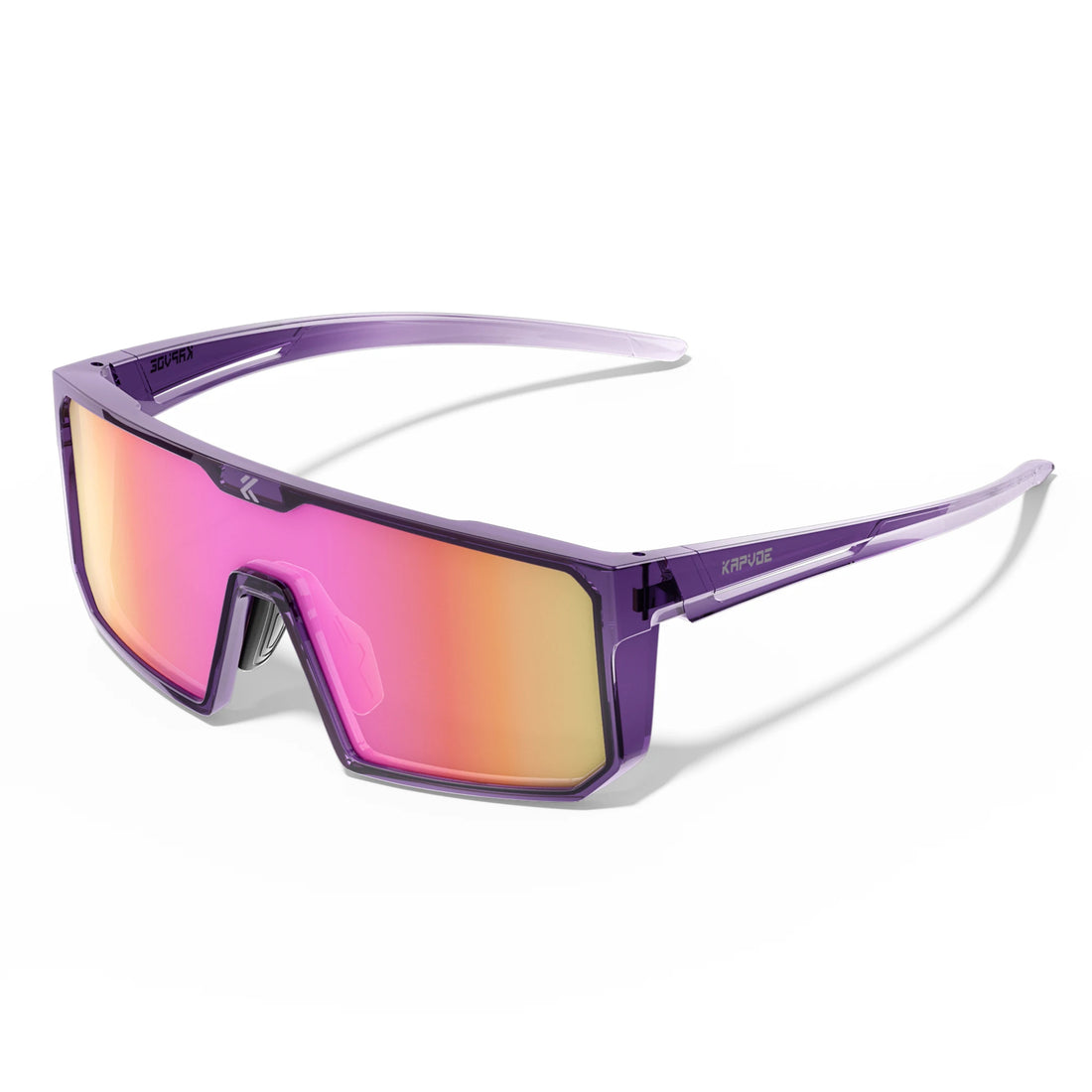 KAPVOE Polarized Cycling Glasses Sports Sunglasses for Men Women, UV400 Protection MTB Bicycle Baseball Mountain Bike Glasses