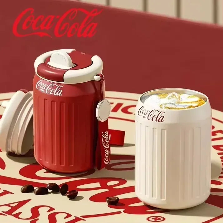 Stainless Steel Fashion Thermos Cup Water Cup Insulated Water Bottle Car Coffee Retro Travel Cup Stainless Steel Vacuum Flask