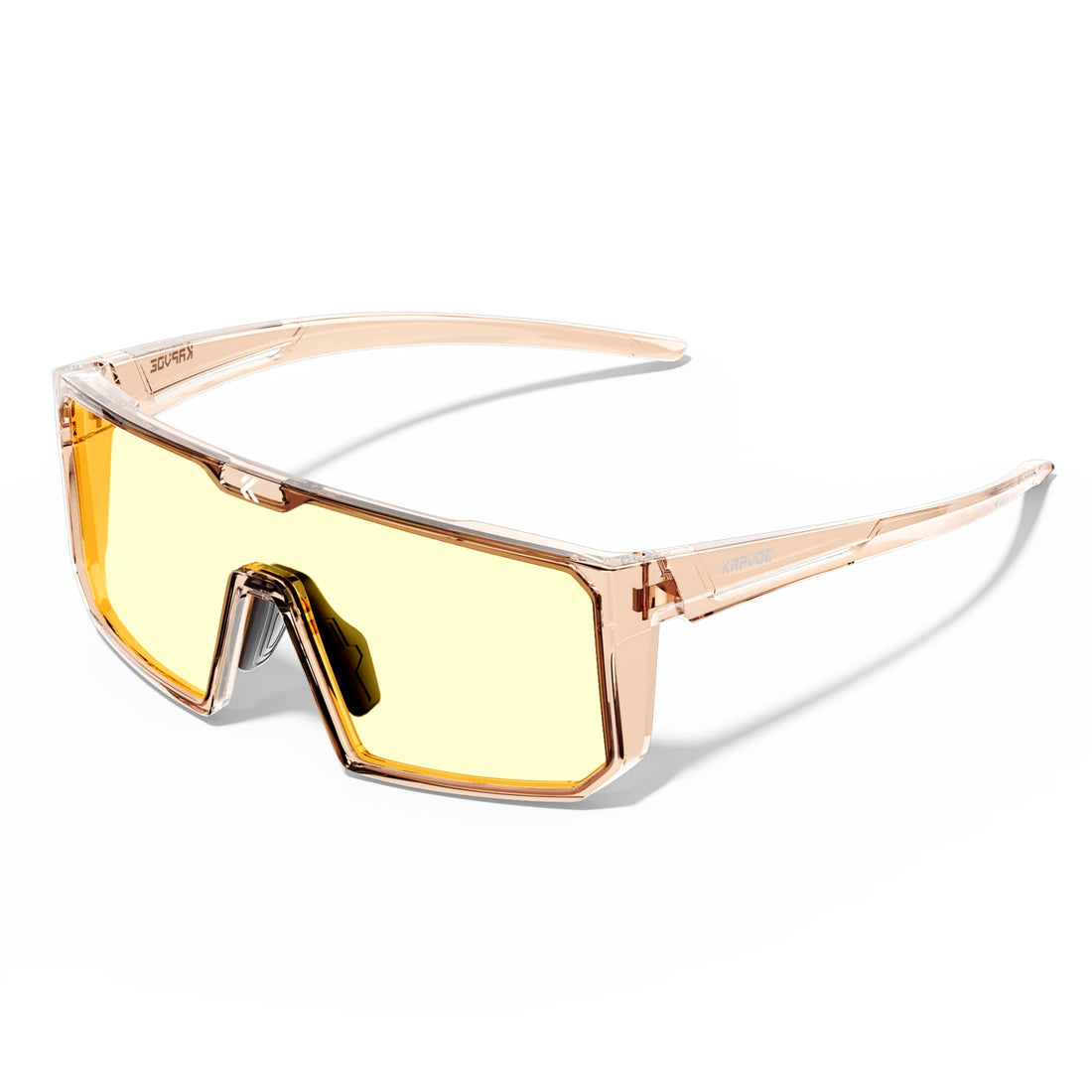 KAPVOE Polarized Cycling Glasses Sports Sunglasses for Men Women, UV400 Protection MTB Bicycle Baseball Mountain Bike Glasses