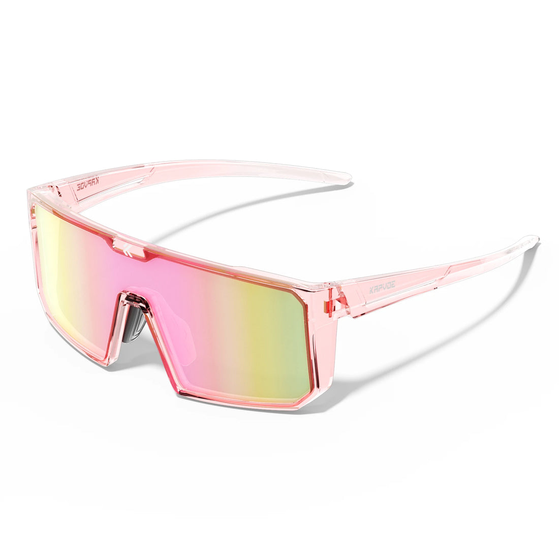 KAPVOE Polarized Cycling Glasses Sports Sunglasses for Men Women, UV400 Protection MTB Bicycle Baseball Mountain Bike Glasses