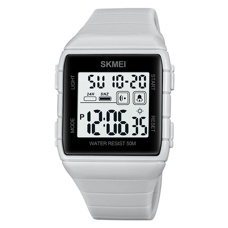 SKMEI Japan Digital movement Mens Sport Watches Military Countdown Alarm Clock 5Bar Waterproof LED Light Wristwatch reloj hombre