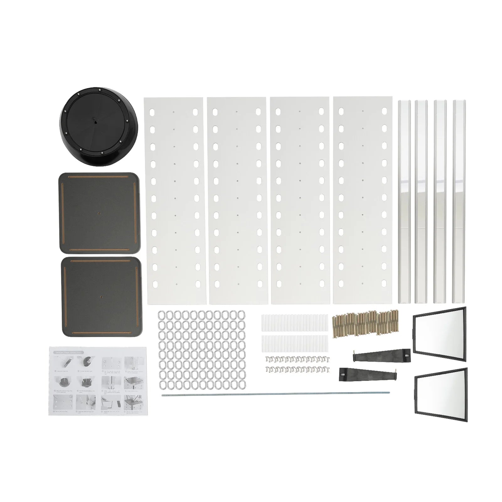 Rotating Eyeglasses Display Stand Hold Up to 44 Pairs of Eyeglasses Ideal for Displaying or Storing Sunglasses, Myopia Glasses