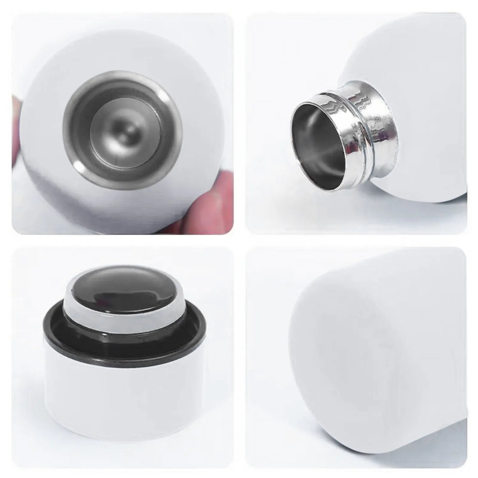 500ml Small Mouth Thermos Cup Outdoor Stainless Steel Bottle Rubber Paint Sports Kettle Thickened Double Water Cup