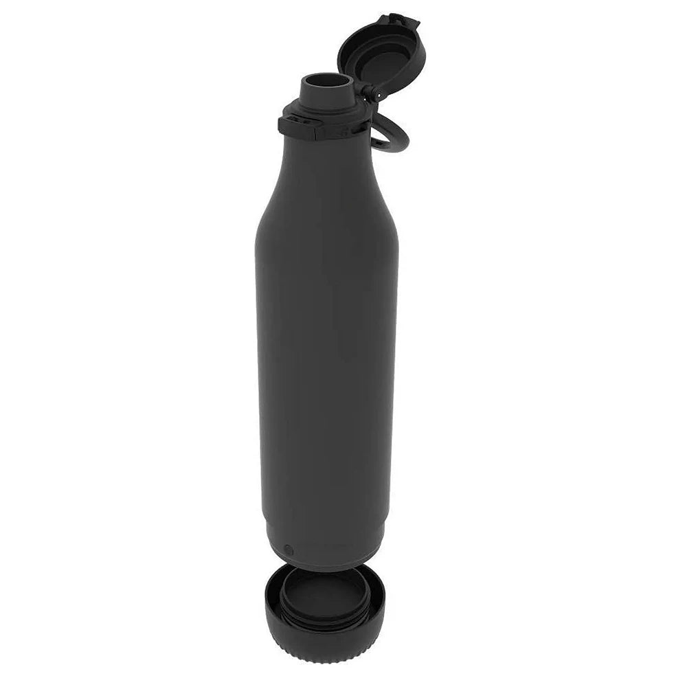 Ello 18oz Vacuum Insulated Stainless Steel Water Bottle, BPA-Free Flip Lid Leak-Proof Thermos for Sports Travel Hot/Cold Drinks