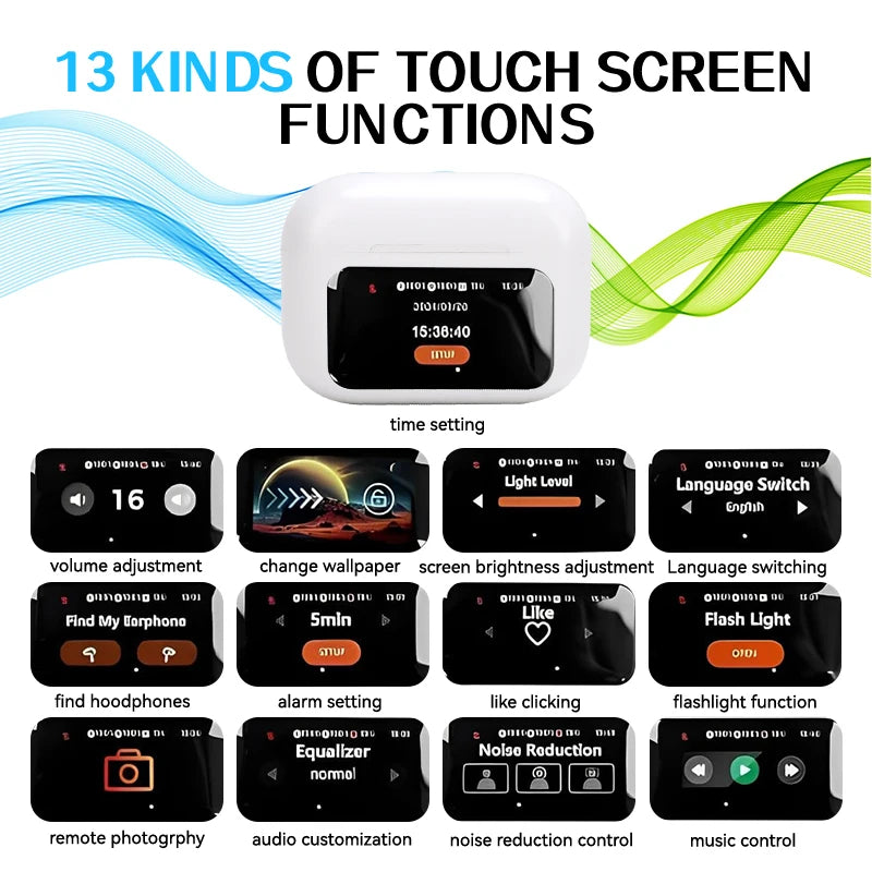 Noise Cancelling Earbuds  Bluetooth Earbuds Wireless Headphones Bluetooth Headphones  Noise Cancelling