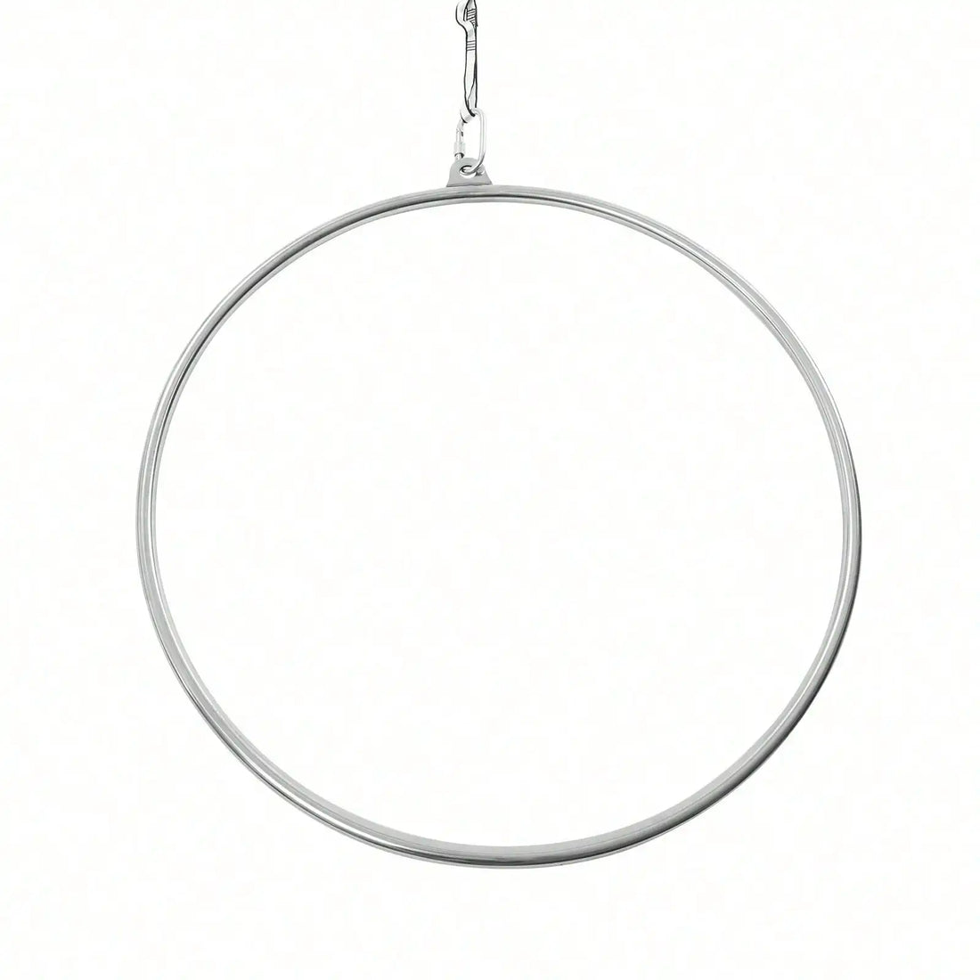 90cm Aerial Lyra Hoop Gymnastic Equipment Lifting Ring Yoga Ring Dance Stainless 350Kg