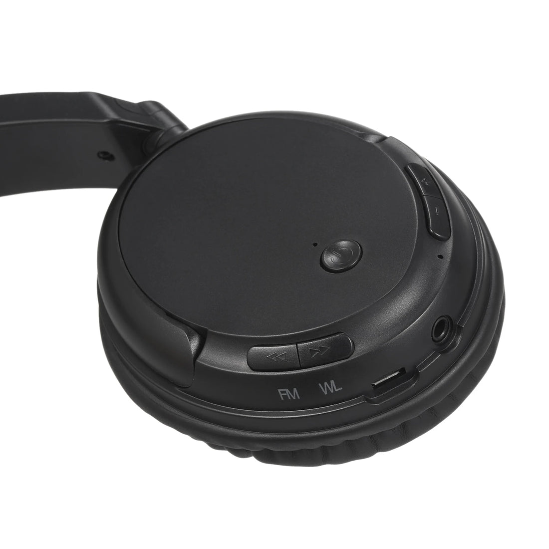 FM Wireless Headphones Over Ear Music Earphones with Transmitter 3.5mm Wired Headset Support FM Radio for TV PC Phones MP3 Playe