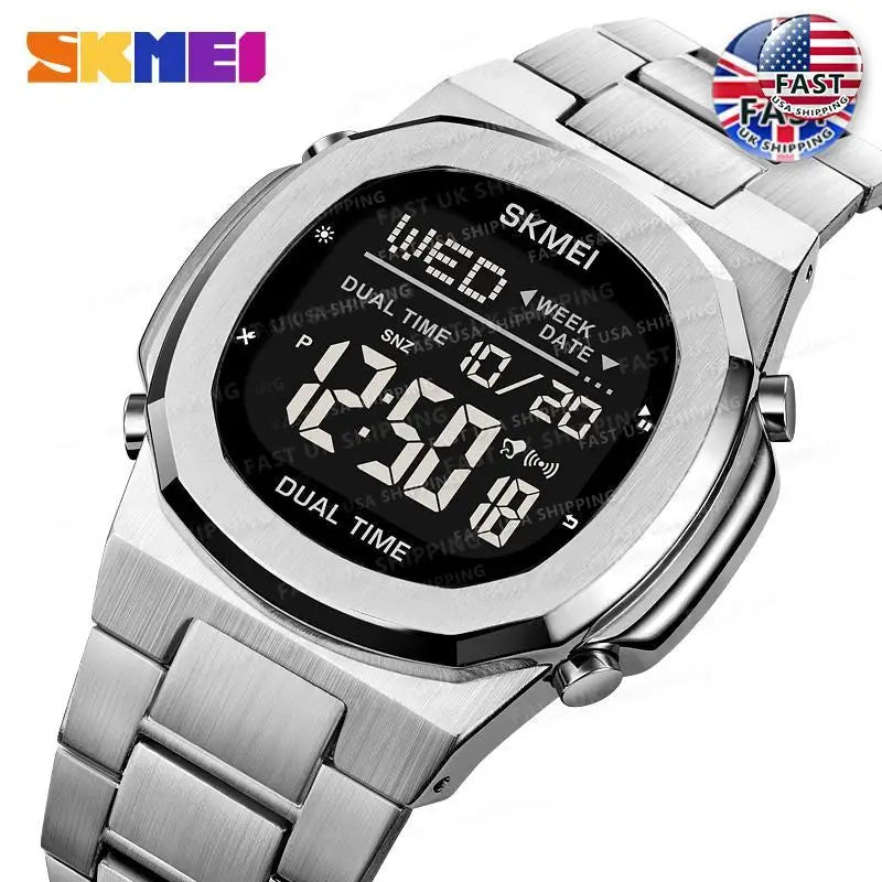 SKMEI Original Brand Digital Sport Watches Men Countdown Timer Chrono Alarm Back Light Wristwatch Waterproof Clock reloj hombre