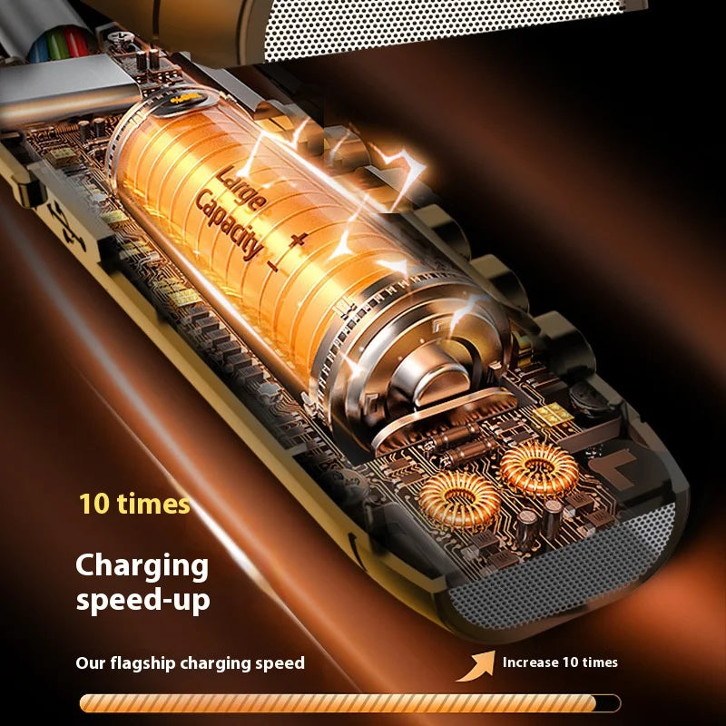 Super Power Wireless Headphones Bluetooth Earphones Neckband Magnetic Earbuds LED Display Sports Headset Stereo With Mic