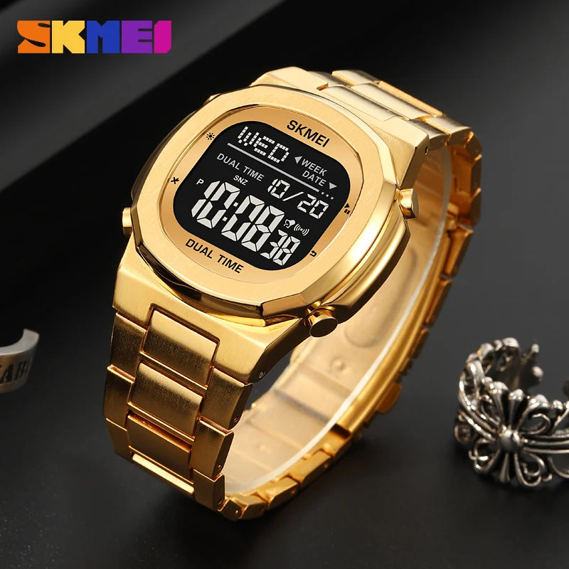 SKMEI Original Brand Digital Sport Watches Men Countdown Timer Chrono Alarm Back Light Wristwatch Waterproof Clock reloj hombre
